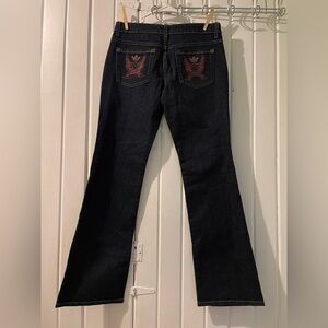 NOBO vintage flare bling jeans juniors 9 NWOT